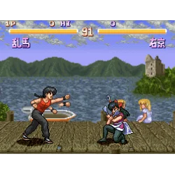 Super Famicom Ranma 1/2 Chougi Ranbu Hen Cib SHVC-5K