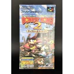 Super Famicom Super Donkey Kong 2 Dixie & Diddy Cib SHVC-P-ADNJ