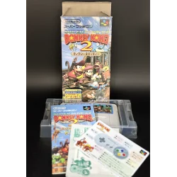 Super Famicom Super Donkey Kong 2 Dixie & Diddy Cib SHVC-P-ADNJ