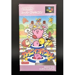 Super Famicom Kirby Bowl Cib Jap SHVC-CG