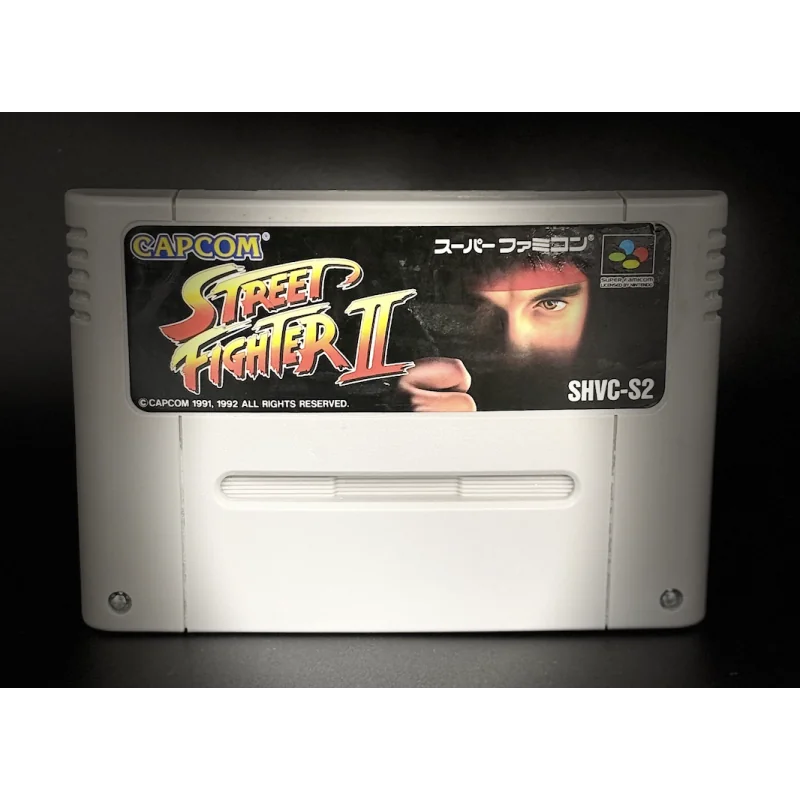 Snes Street Fighter II Loose Jap