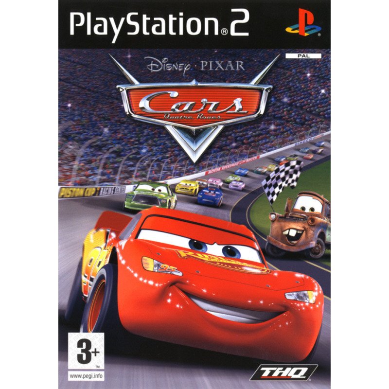 PS2 Disney Cars Quatre Roues Cib