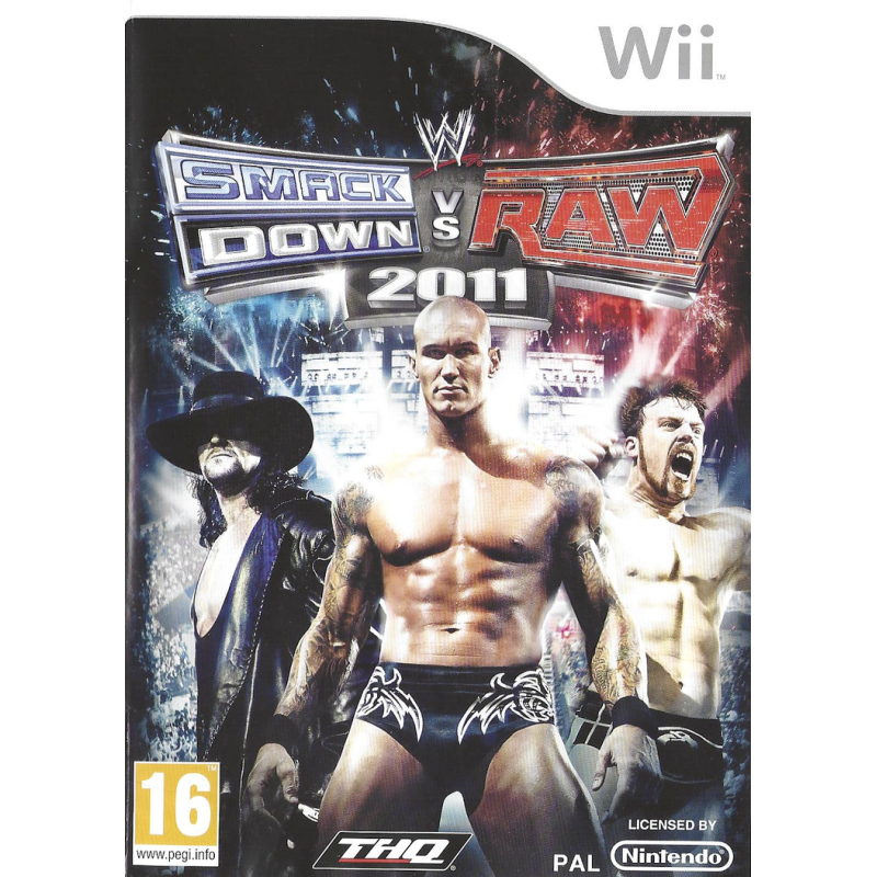 Wii Smackdown Vs Raw 2011 Cib