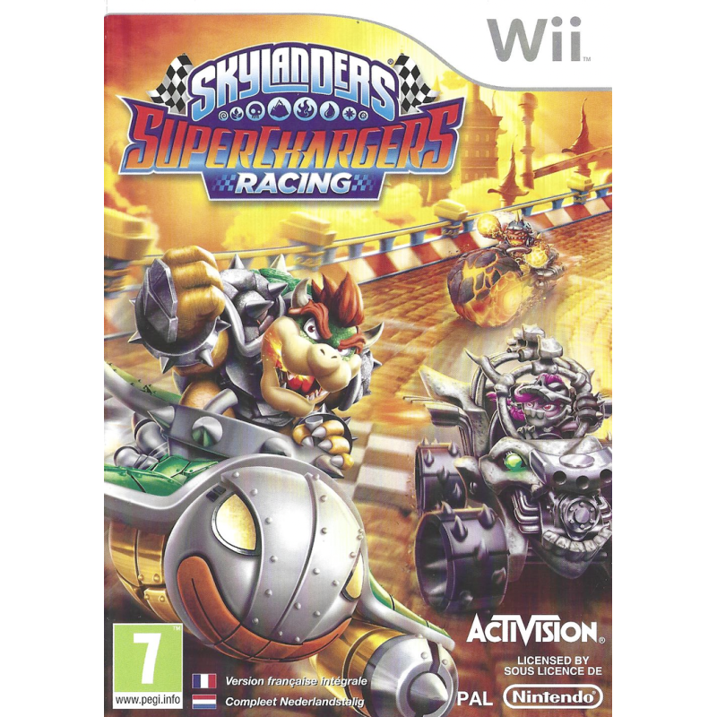 Wii Skylanders Superchargers Racing Sn