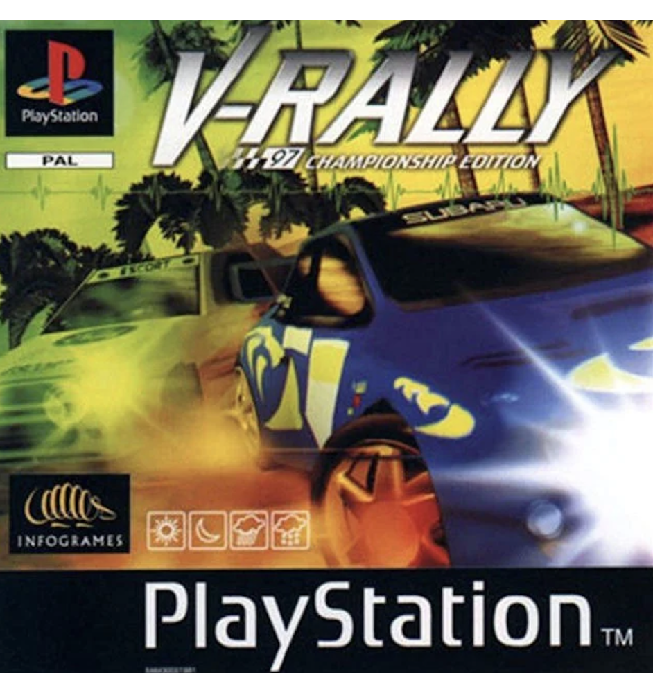 PS1 V-rally 97 Championship Edition Cib