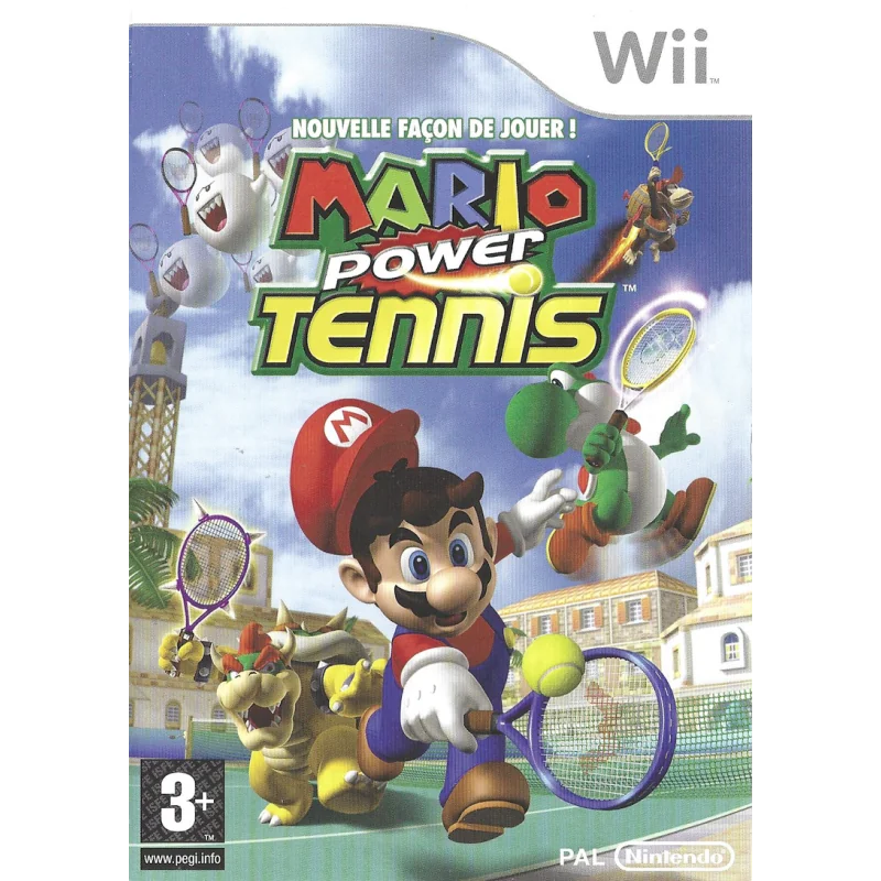 WII Mario Power Tennis Cib