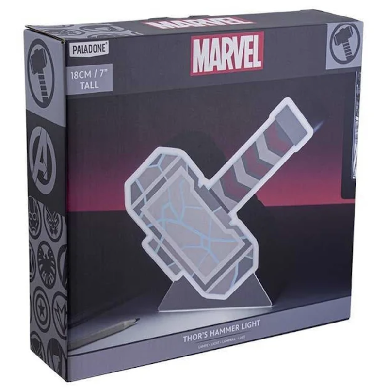Lampe 2D Marvel Marteau de Thor