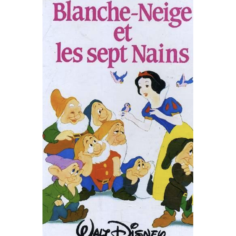 Livre Walt Disney Blanche Neige et Les sept Nains