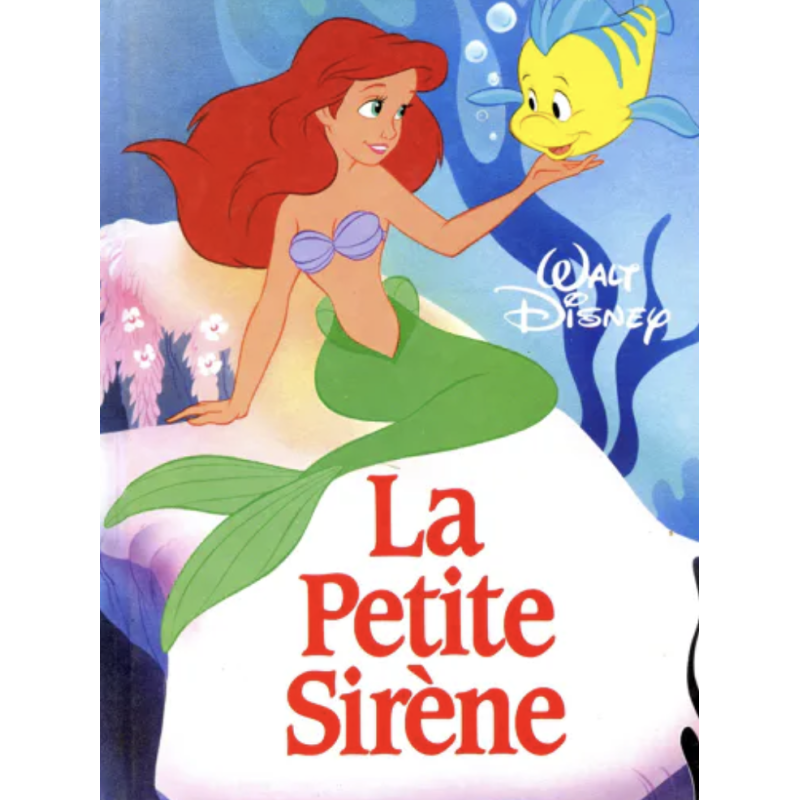 Livre Walt Disney La Petite Sirène