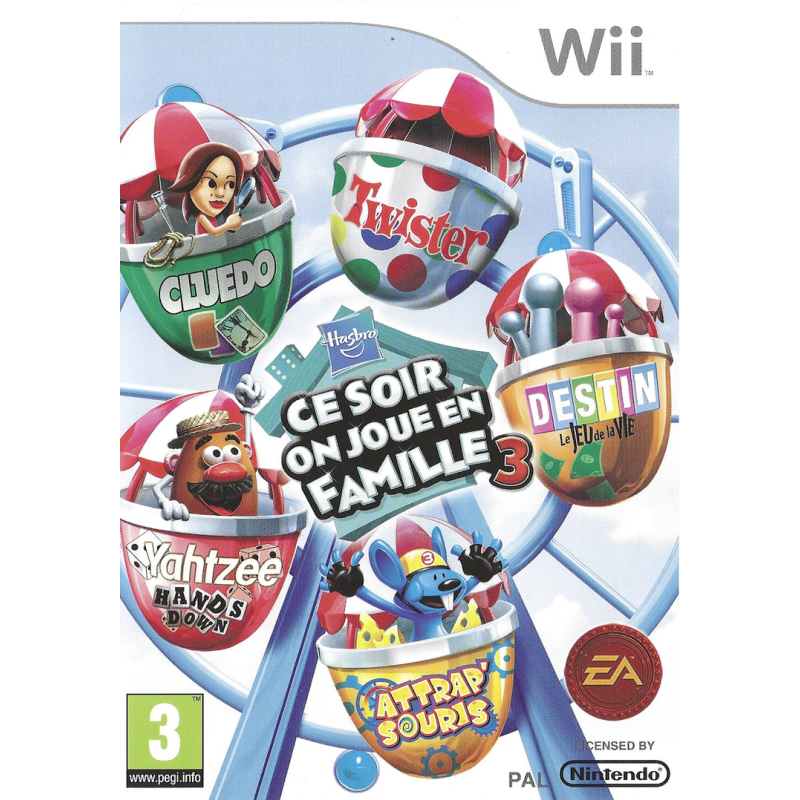 Wii Ce Soir On Joue En Famille 3 Cib