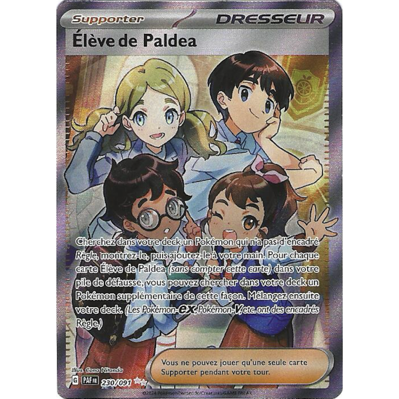 Dresseur Elève De Paldea 230/091