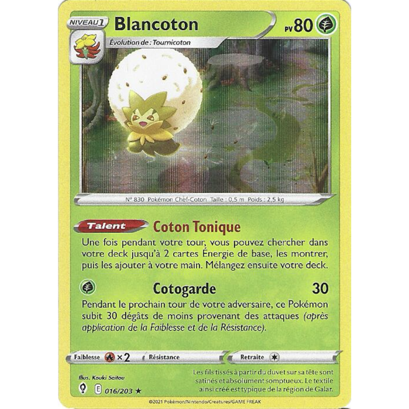 Blancoton 016/203 Holo