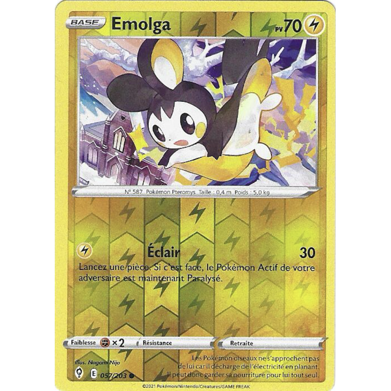 Emolga 057/203 Reverse