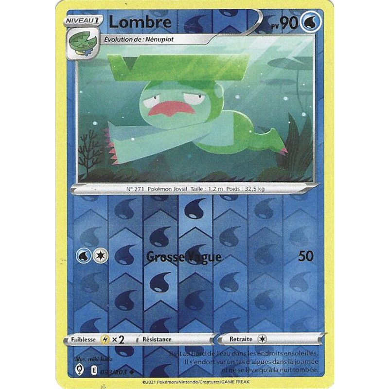 Lombre 033/203 reverse