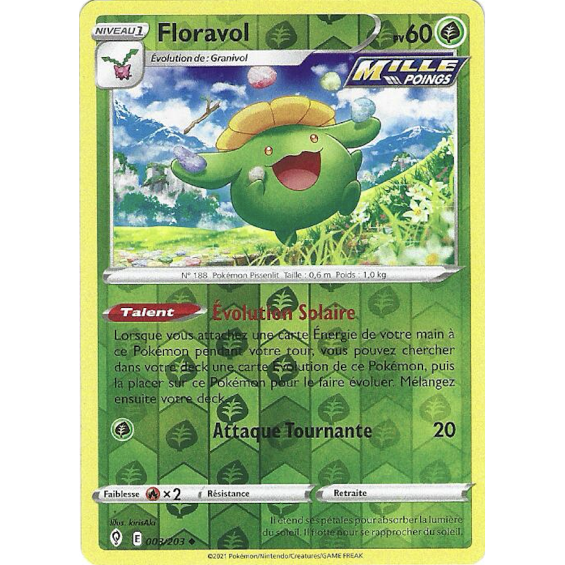 Floravol 003/203 Reverse EVS Evolution Celeste EB07