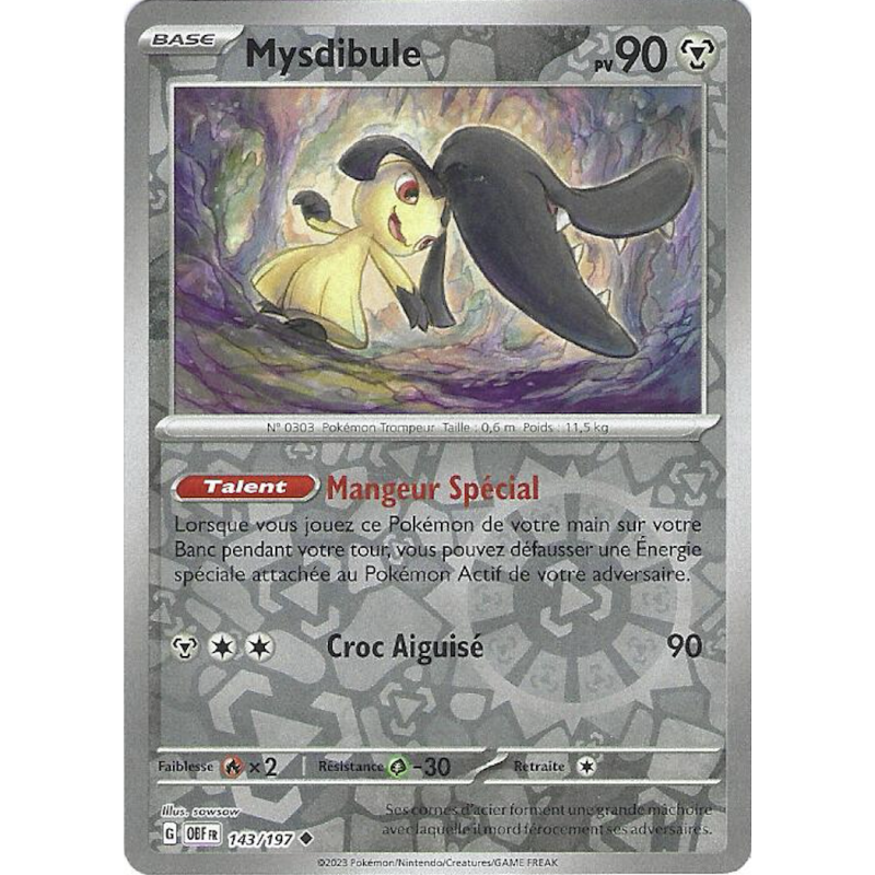 Mysdibule 143/197 Reverse