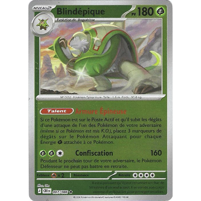 Blindépique 007/086 Reverse