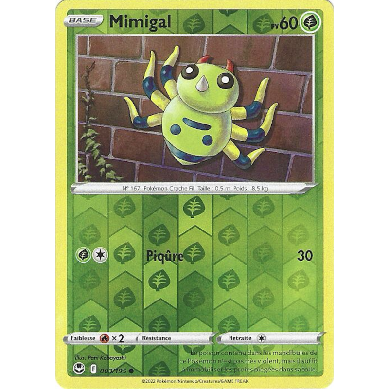 Mimigal 003/195 Reverse