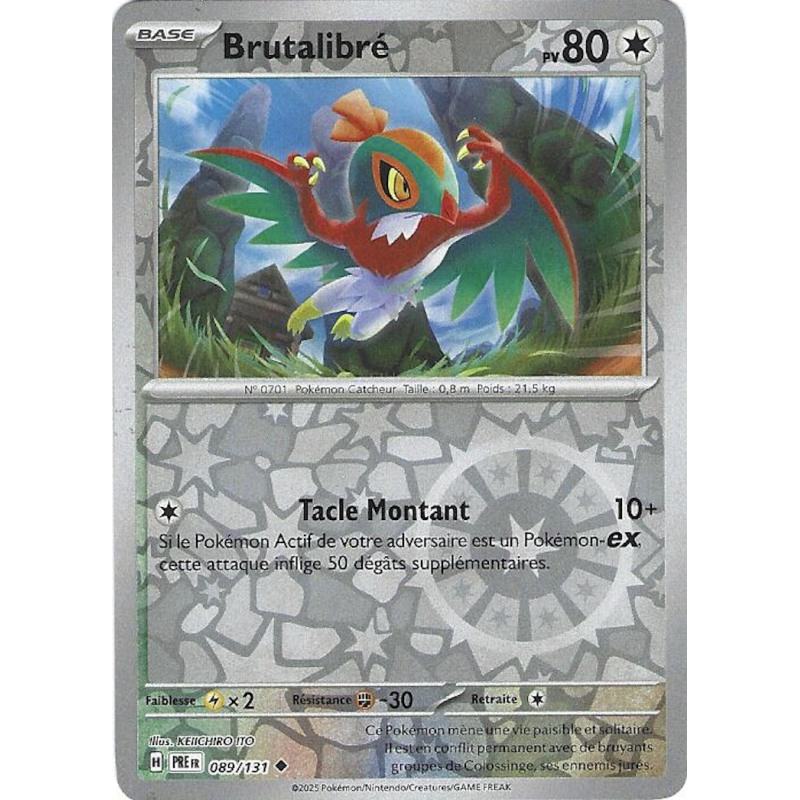 Brutalibré 089/131 Reverse PRE Evolutions Prismatiques