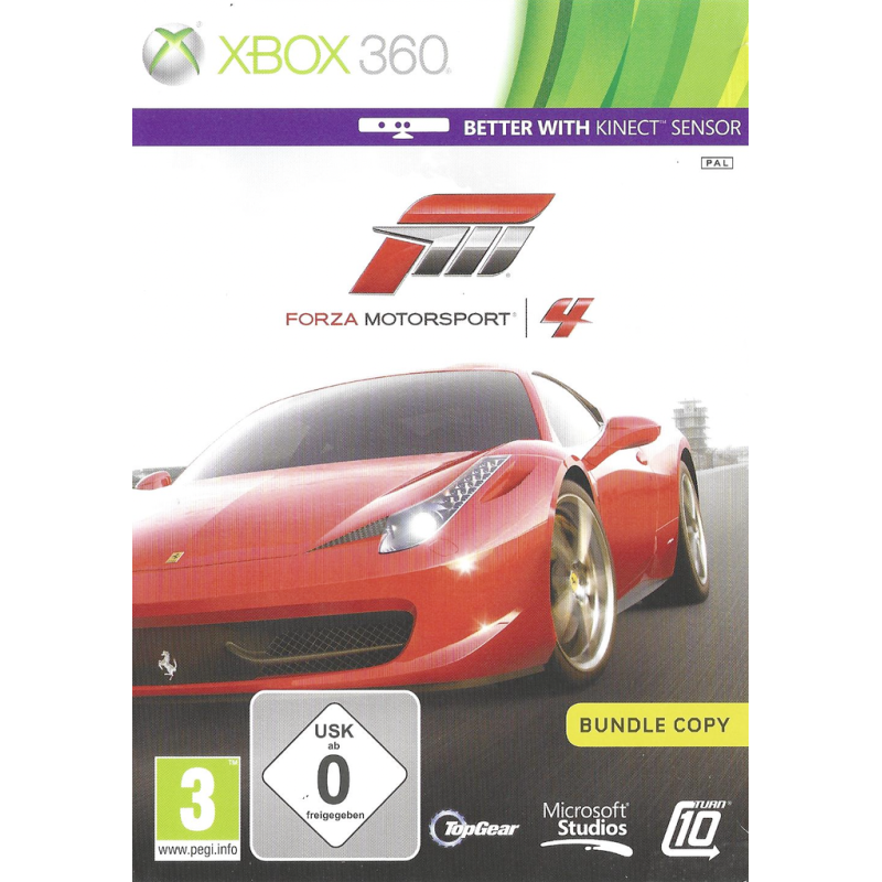 Xbox 360 Forza Motorsport 4 Cib USK
