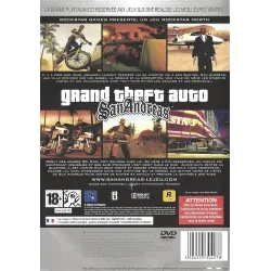 PS2 Grand Theft Auto San Andreas Plat Sn