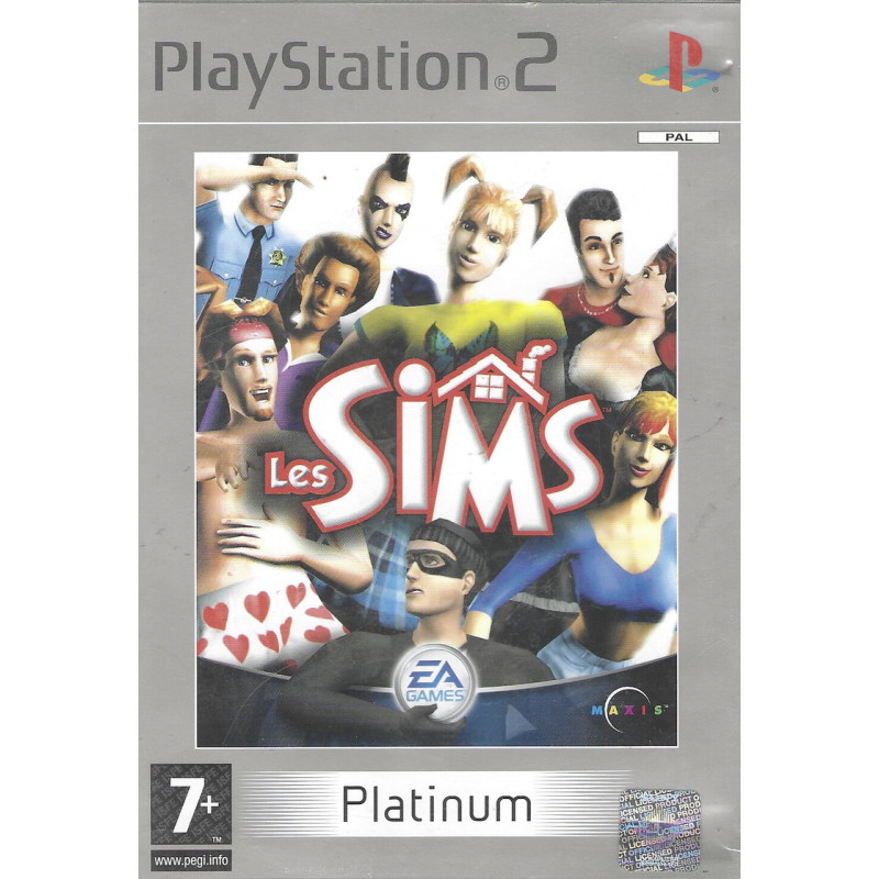 PS2 Les Sims Plat Cib