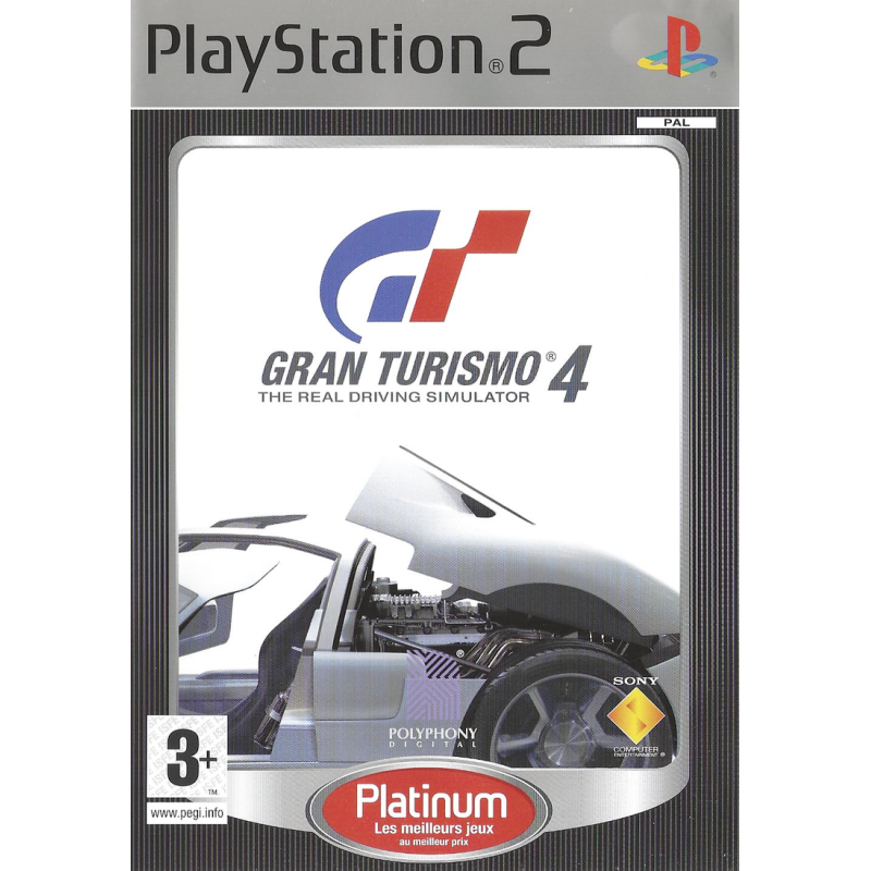 PS2 Gran Turismo 4 Plat Cib