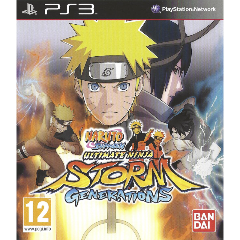 PS3 Naruto Shippuden Ultimate Ninja Storm Generations Cib