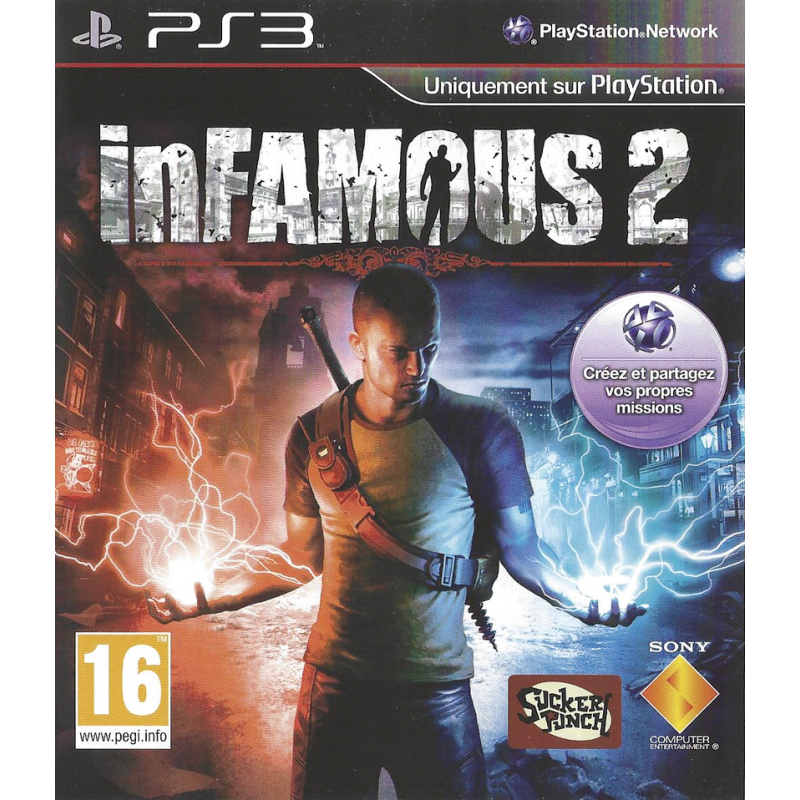 PS3 Infamous 2 Cib