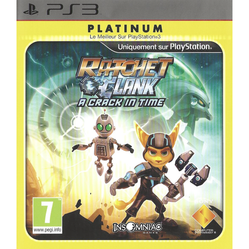PS3 Ratchet & Clank A Crack Time Plat Cib