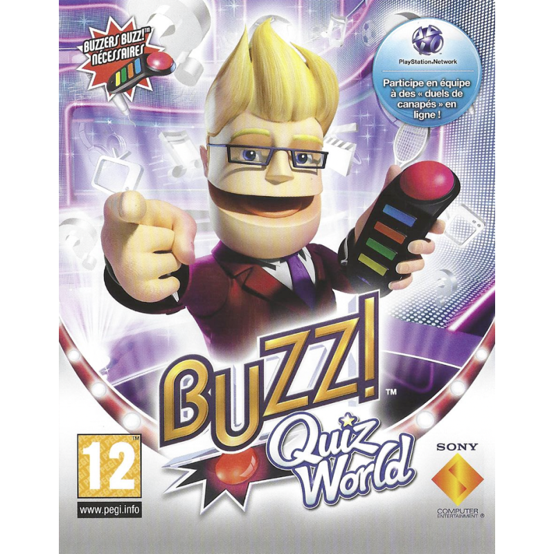 PS3 Buzz Quiz World Cib