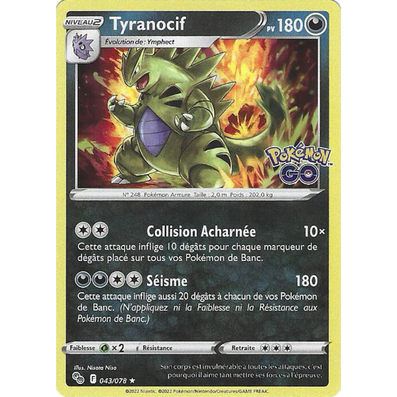 Tyranocif 043/078 Holo