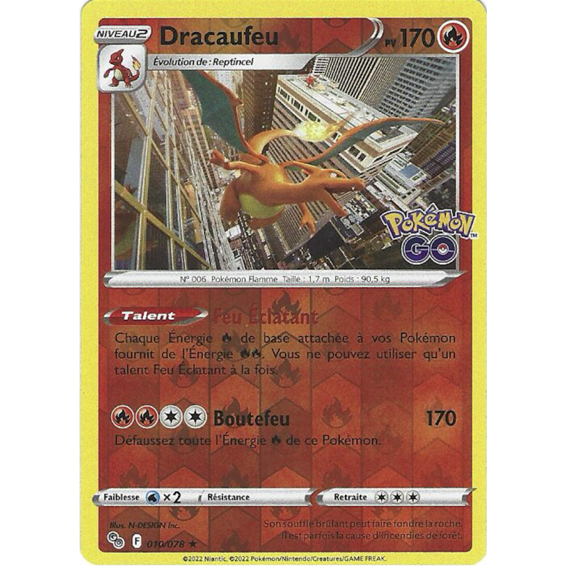 Dracaufeu 010/078 Reverse