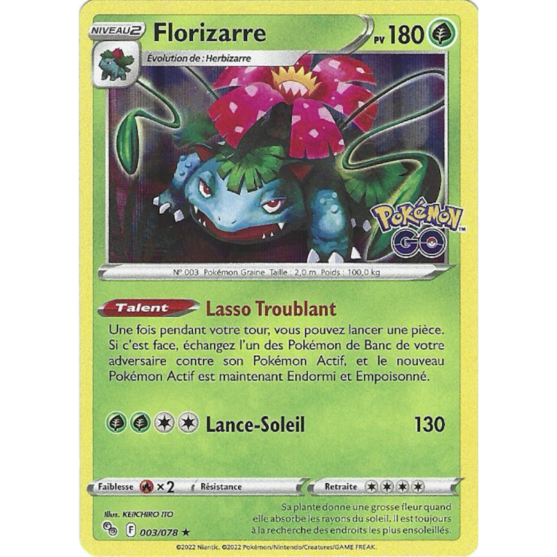 Florizarre 003/078 Holo
