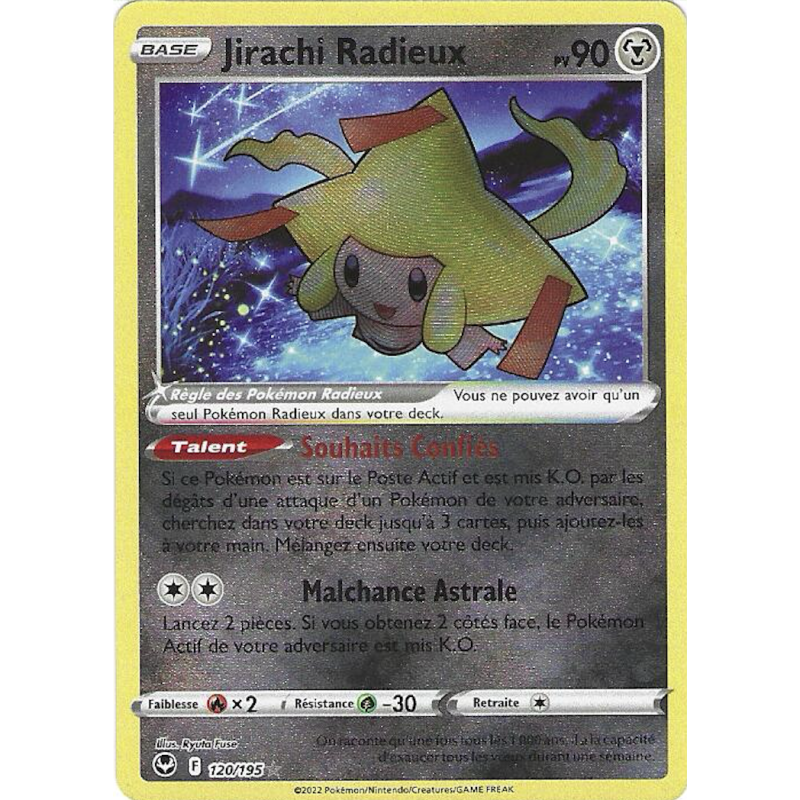 Jirachi Radieux 120/195