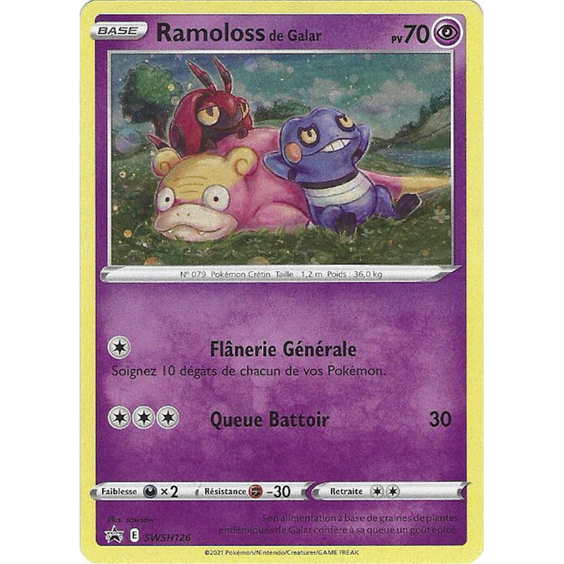 Ramoloss De Galar SWSH126 Cosmo Holo Promo