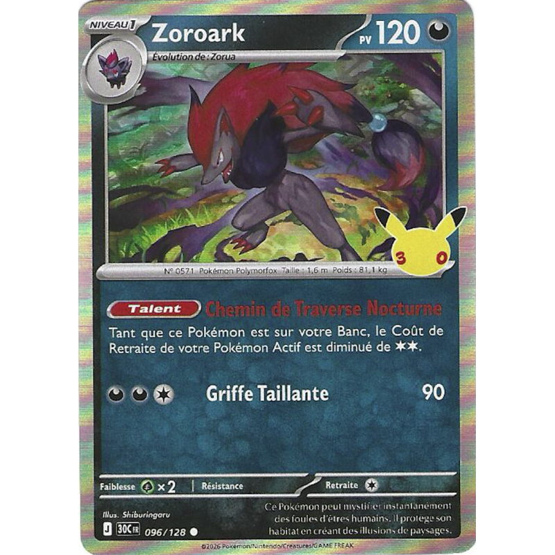 Zoroark 096/128 Holo