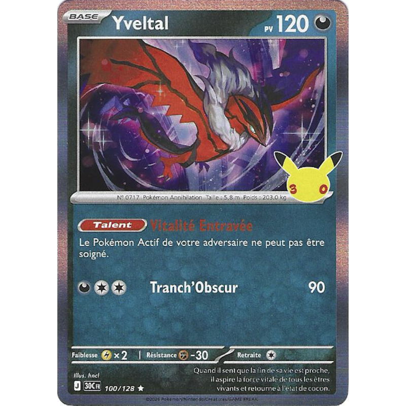 Yveltal 100/128 Holo
