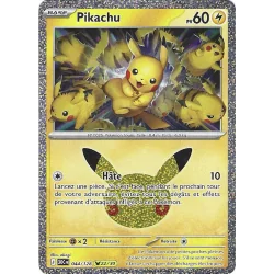 Pikachu 044/128 Cosmo Holo