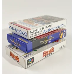 Protection Cristal Box Pour Jeux Super famicom