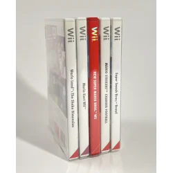 Protection Cristal Box Pour Jeux Wii / Wii U / PS2 / Xbox / Xbox 360 / Gamecube / DVD
