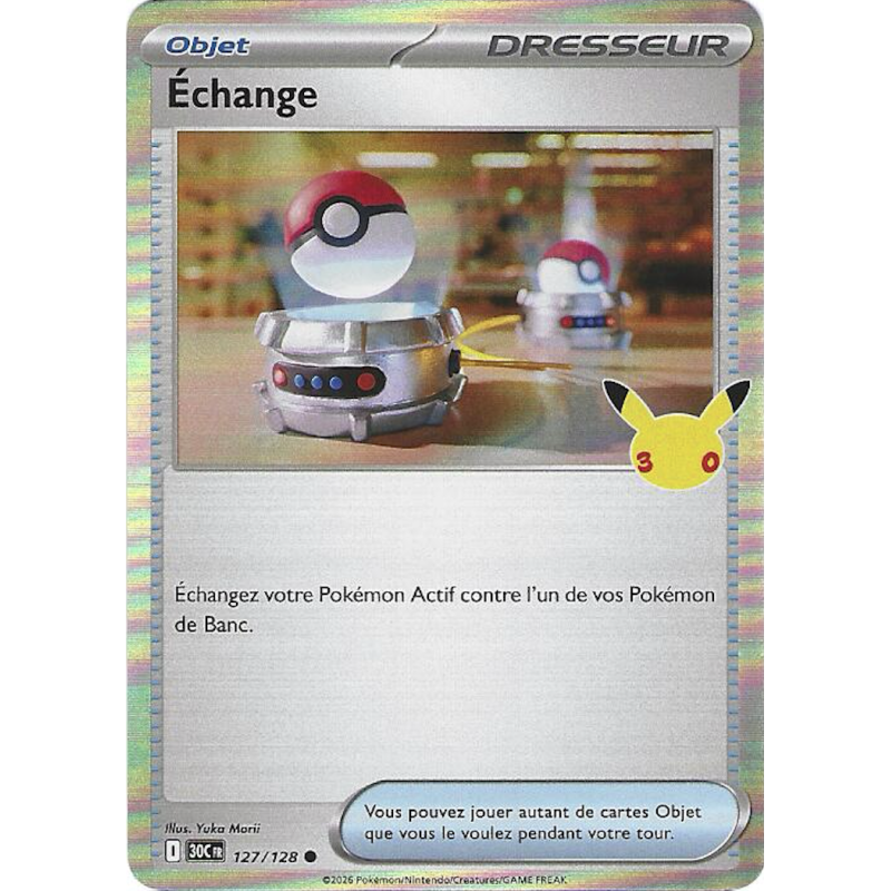 Dresseur Echange 127/128 Holo