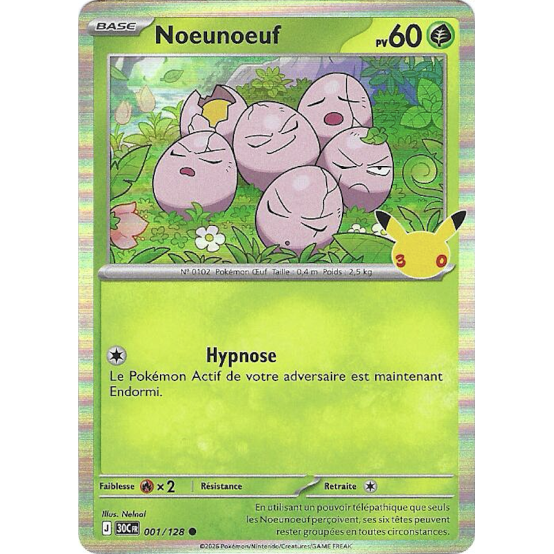 Noeunoeuf 001/128 Holo