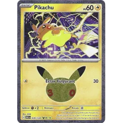 Pikachu 030/128 Cosmo Holo