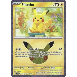 Pikachu 025/128 Cosmo Holo 30C 30ans ME05.5