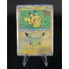 Pikachu 034/128 Cosmo Holo 30C 30ans