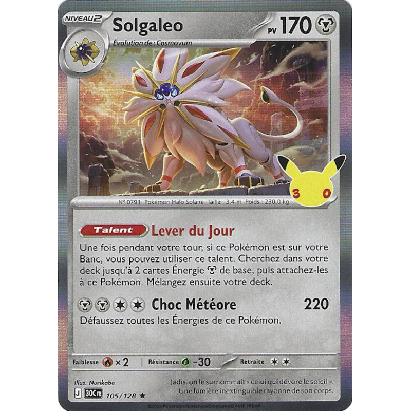Solgaleo 105/128 Holo
