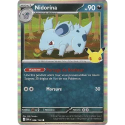Nidorina 088/128 Holo 30C 30ans