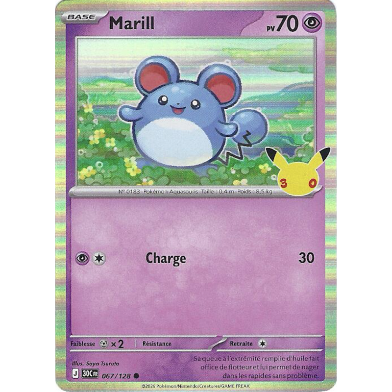 Marill 067/128 Holo