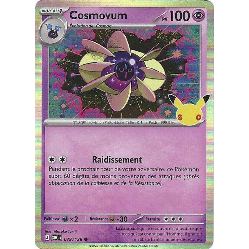 Cosmovum 079/128 Holo 30C 30ans